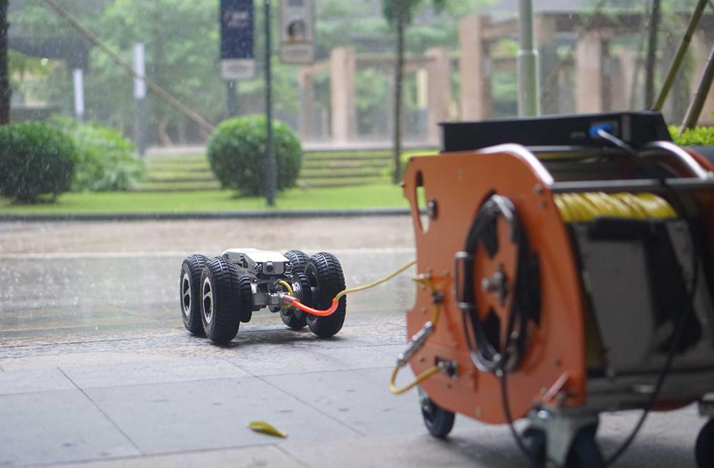 285西湖管道检测机器人