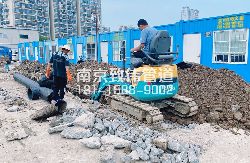 328西湖开挖置换管道